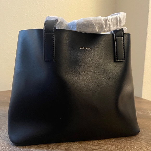 Samara (Vegan Leather) Satchel Purse | New W/O Tags - Picture 2 of 8